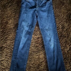 Old Navy Dark Blue Boot-Cut Jeans